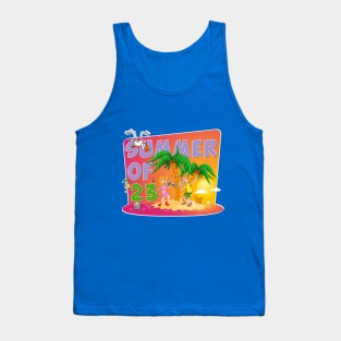 The summer of 2023 - summertime illustration Tank Top